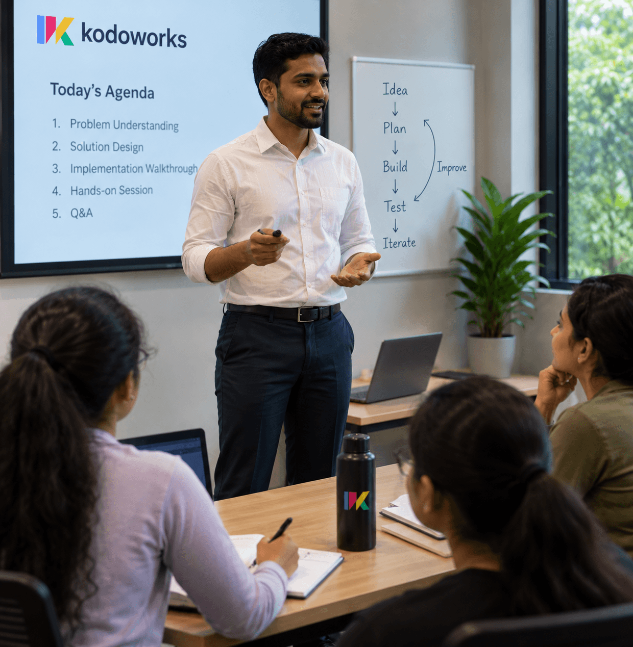 Institutional partnerships at KodoWorks