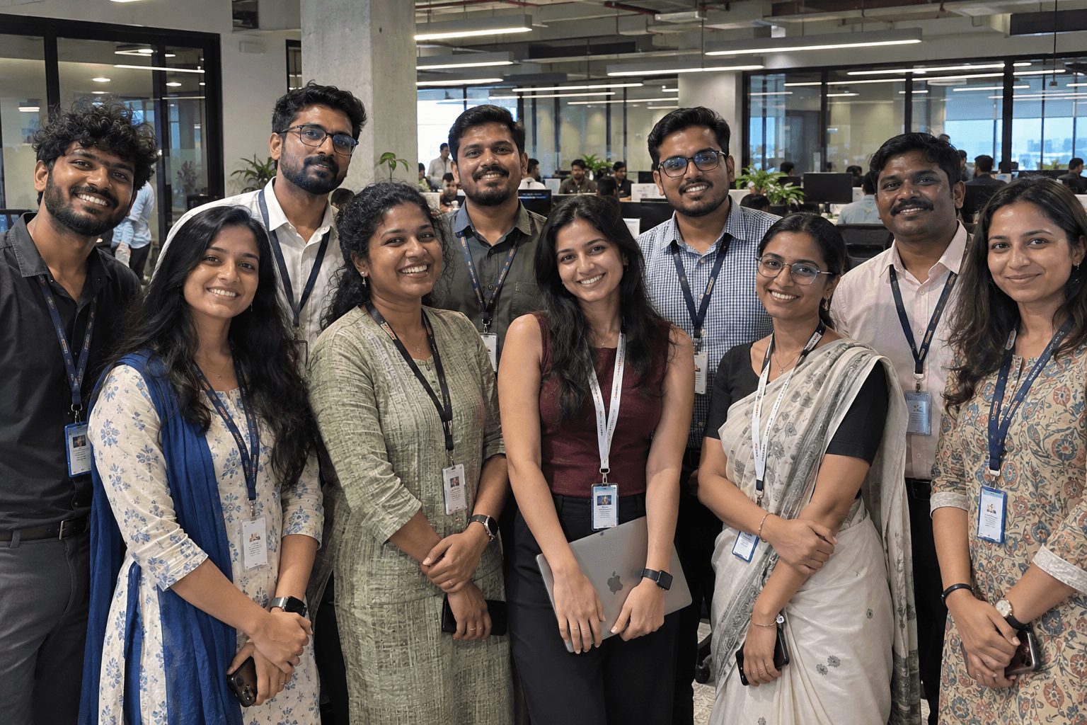 Working professionals upskilling with KodoWorks