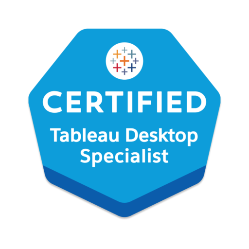 Tableau Desktop Specialist